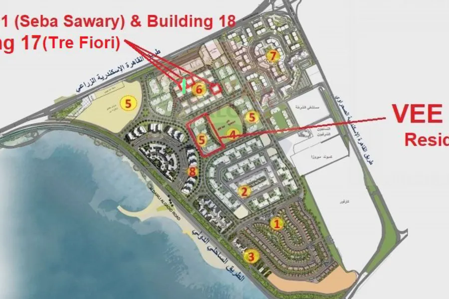 Apartment for sale 106 m Sawary (Investors district - Plot No. 17)