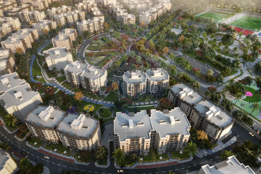 شقه للبيع 178 م  كينج مريوط ( كومباوند اليكس ويست)