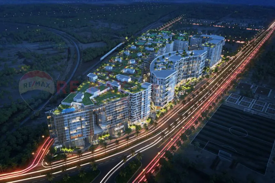 شقة للبيع 152م سموحة (كومباوند سكاي لاين)