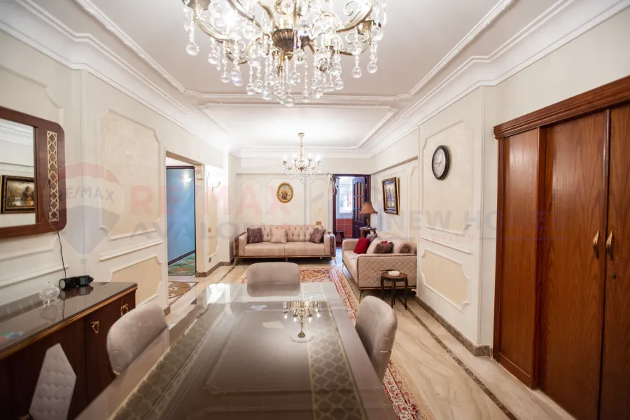 Furnished apartment for rent 210 m Smouha (Golden Square)