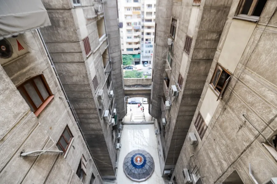 شقة للبيع 276م سموحة - العمارة على ش فوزى معاذ الرئيسى