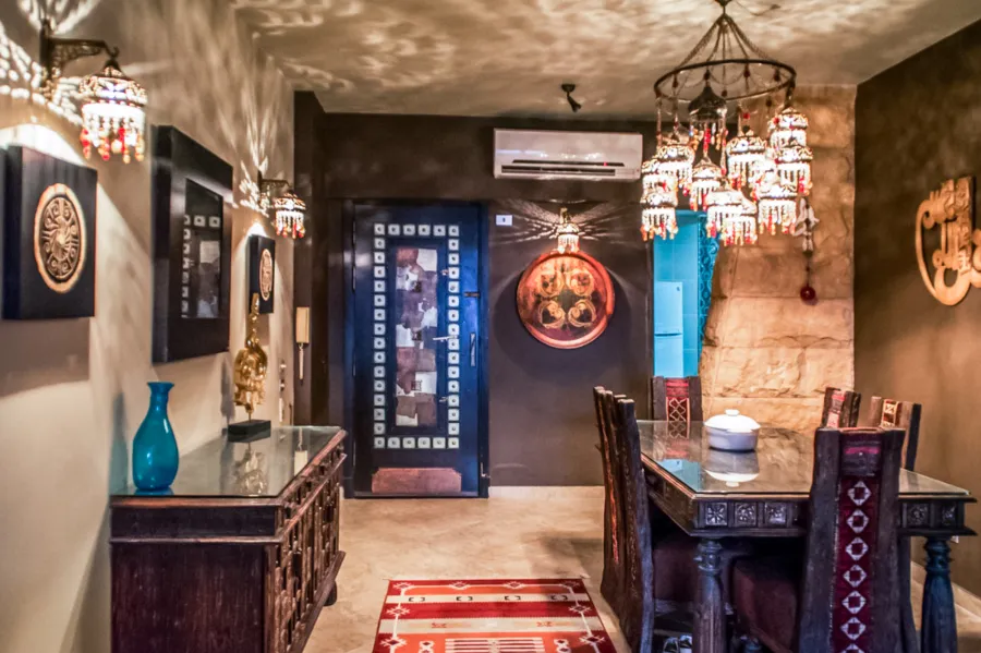 شقة  للايجار مفروش 120م سابا باشا (بانوراما رائعة على البحر مباشرة)