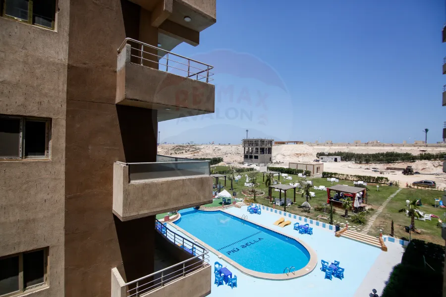 شاليه مفروش للإيجار 65 م الساحل الشمالى (قرية بيو بيلا)