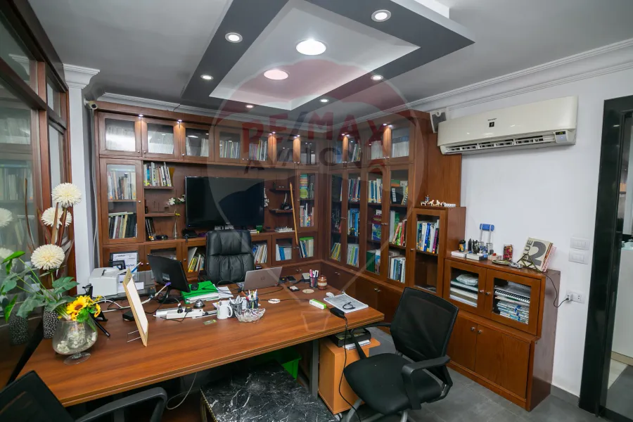 مقر اداري للايجار المفروش 170 م كفر عبده (عمارة الفرات)