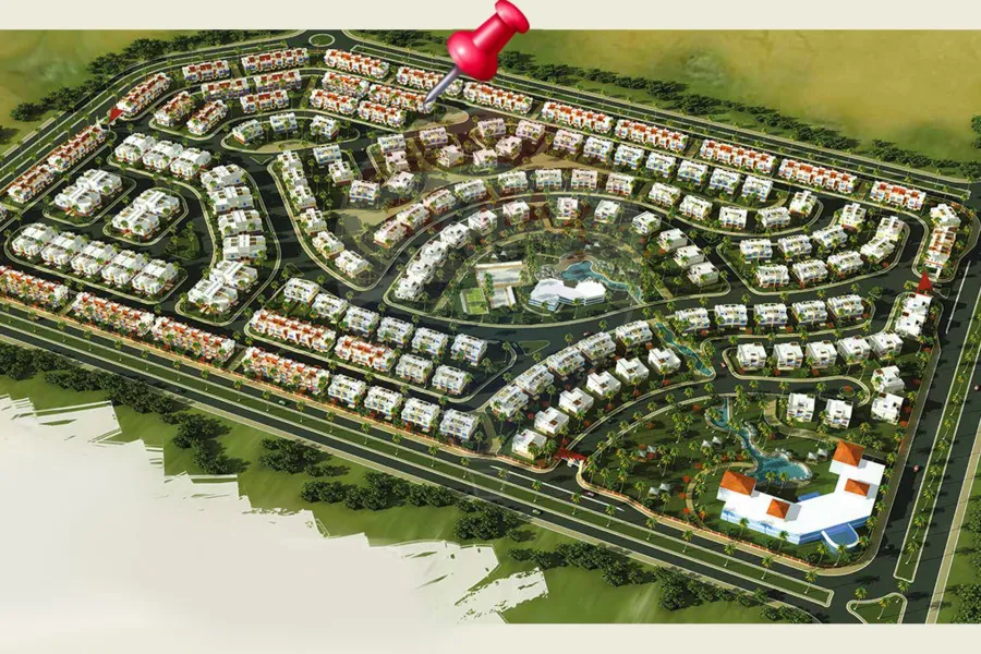 Twin house villa for sale in 6 October (Reem Residence Compound - in front of Arkan Plaza)