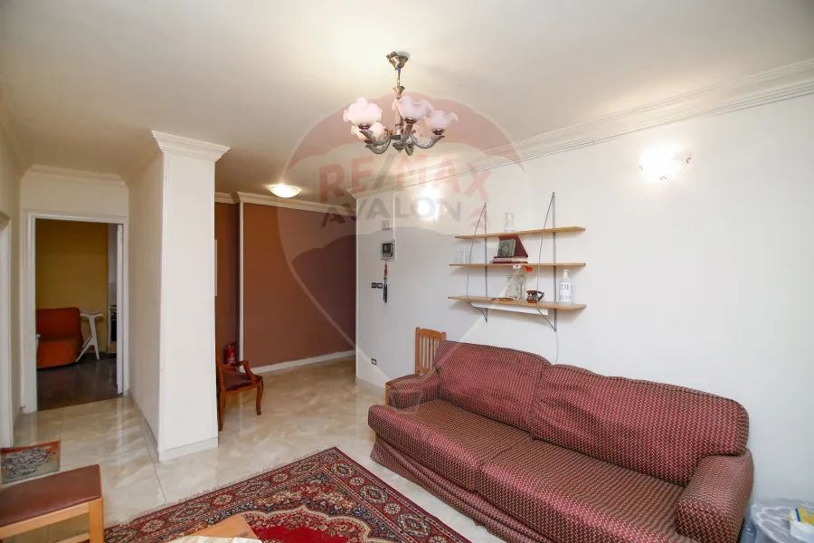 Furnished apartment for rent 120 m El Shatby (Port Said Street)