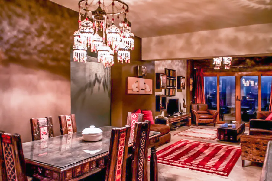 شقة  للايجار مفروش 120م سابا باشا (بانوراما رائعة على البحر مباشرة)