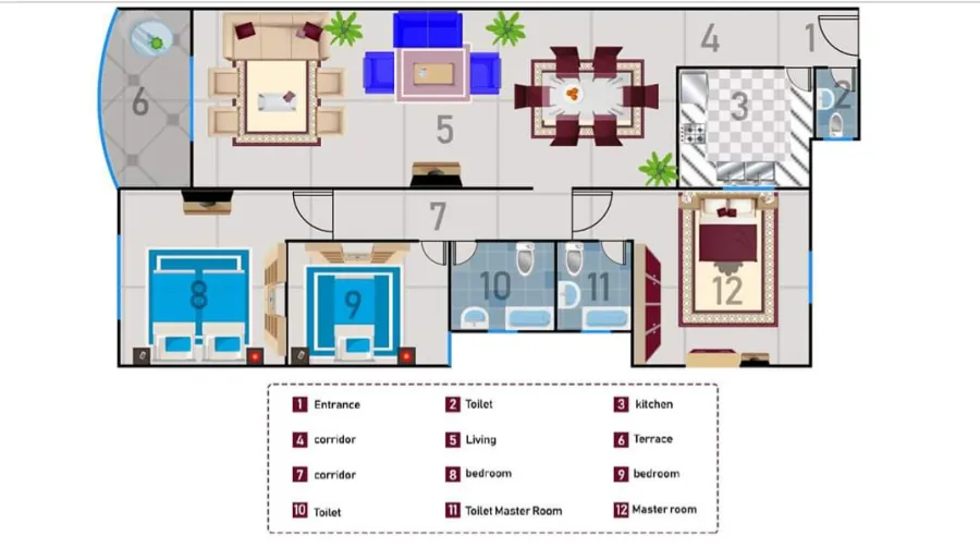 Apartment for sale 264 m Gleem (No.2 From Tram station)