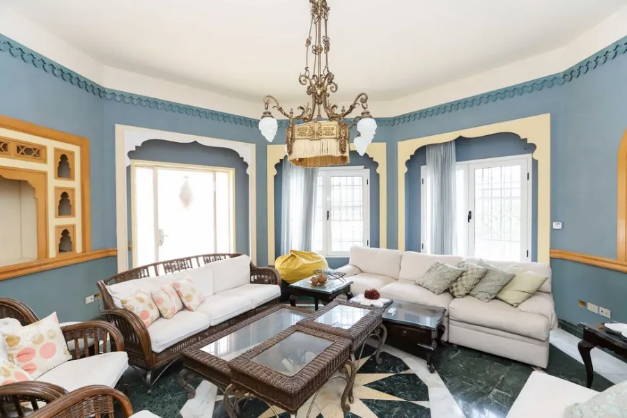 فيلا مفروش للايجار 2980م بكينج مريوط  (بكومباوند اللوتس - ش محمد رشيد)