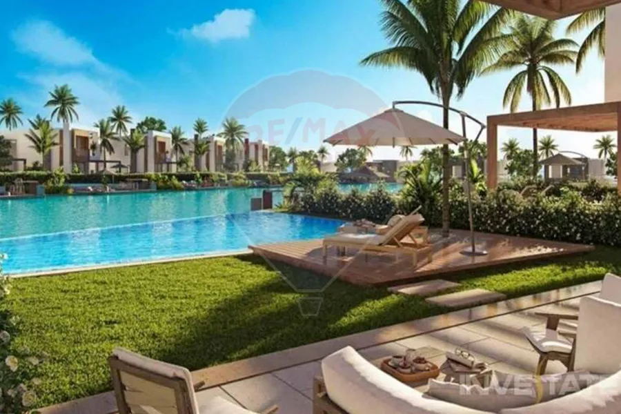 شاليه ارضي للبيع (هاسيندا ووترز - رأس الحكمة)