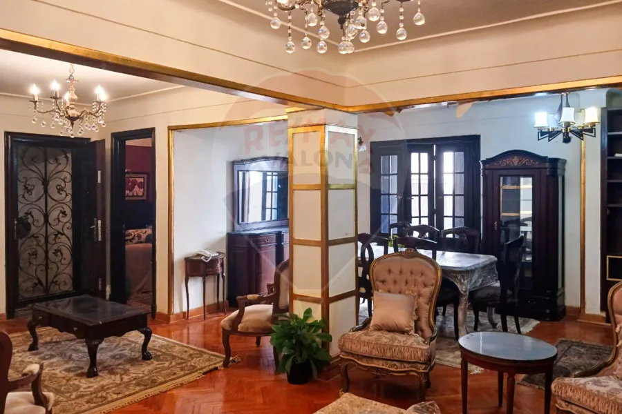 شقة للايجار المفروش 110 م سابا باشا (بجوار مستشفي الكتاركت)