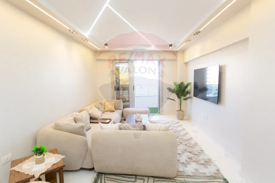 شقة للبيع 125 م السيوف (تقاطع ش النخيل مع ش السيوف)