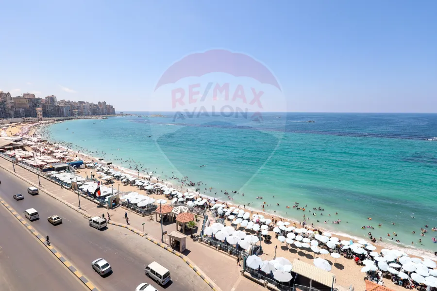 Furnished apartment for rent 115m Al Asafra (Directly on the Sea)