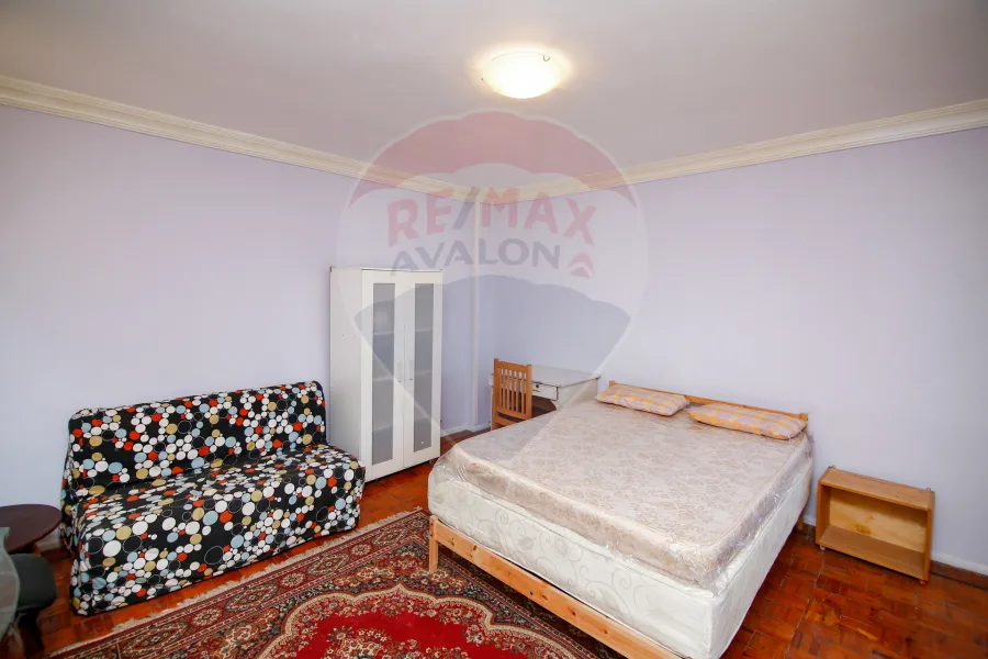 Furnished apartment for rent 120 m El Shatby (Port Said Street)