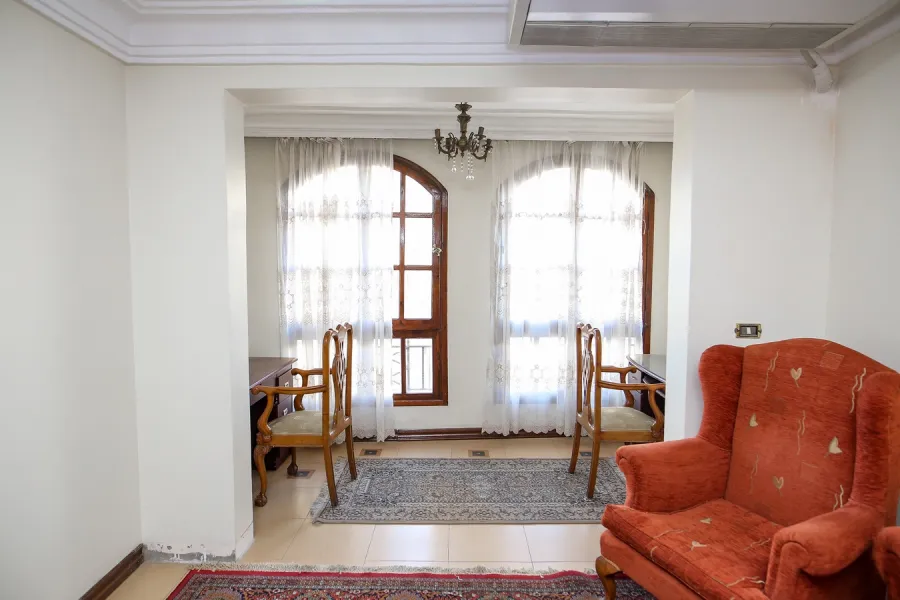 شقة مفروش للإيجار120م سموحة (كوبري 14 مايو)