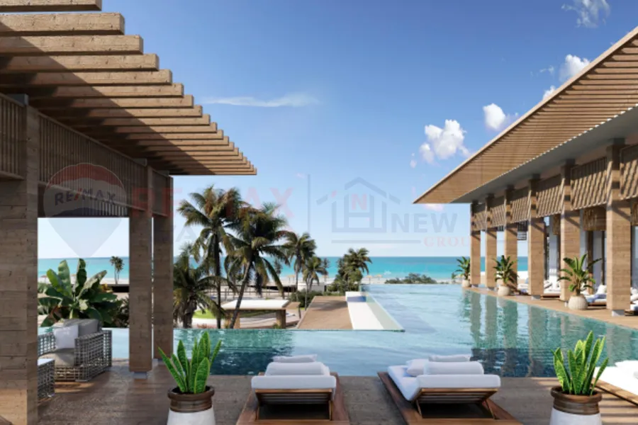 Chalet with roof for sale (Kali Coast - Ras El Hekma) 144 m