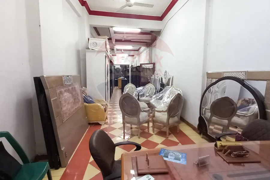 Shop + mezzan for rent 160 m Al-Asafra (45 main st.)