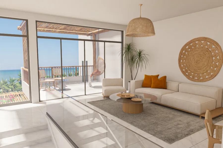 شالية للبيع (قرية مسايا - سيدي عبد الرحمن)  92 م + 32 م روف -