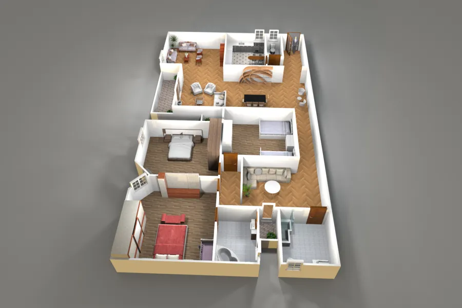 Apartment For Sale 196 m Smouha (El Sarya Compound- El-Ryada St.)