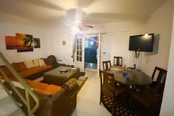 شاليه دوبلكس مفروش للايجار 140 م (70م + 70م + 60م جاردن) الساحل الشمالى (مارسيليا بيتش 2)