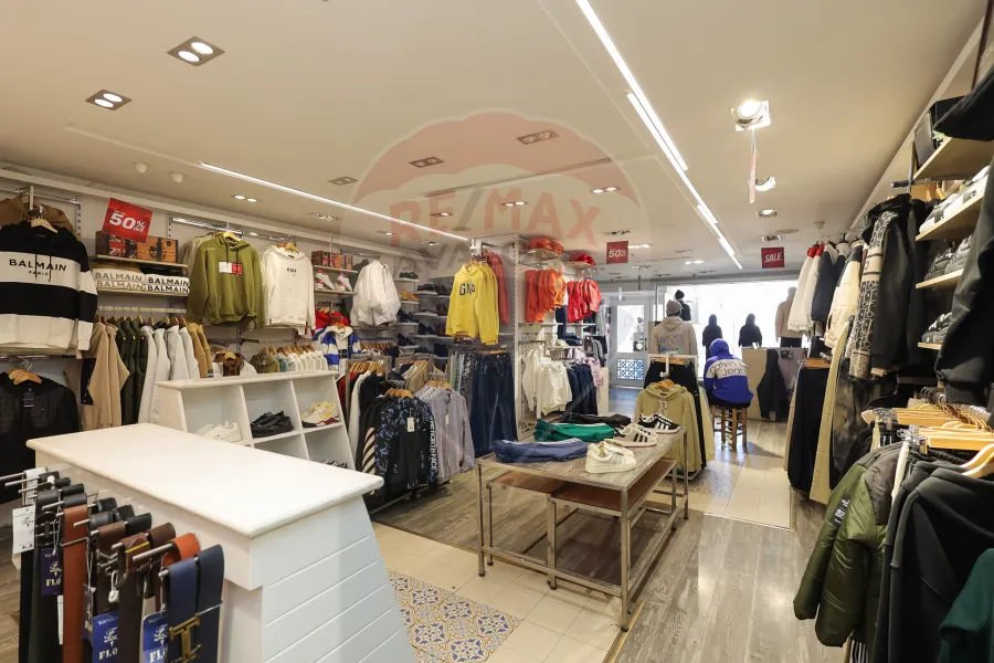 Shop for sale 80 m San Stefano (Abdel Salam Aref St.)