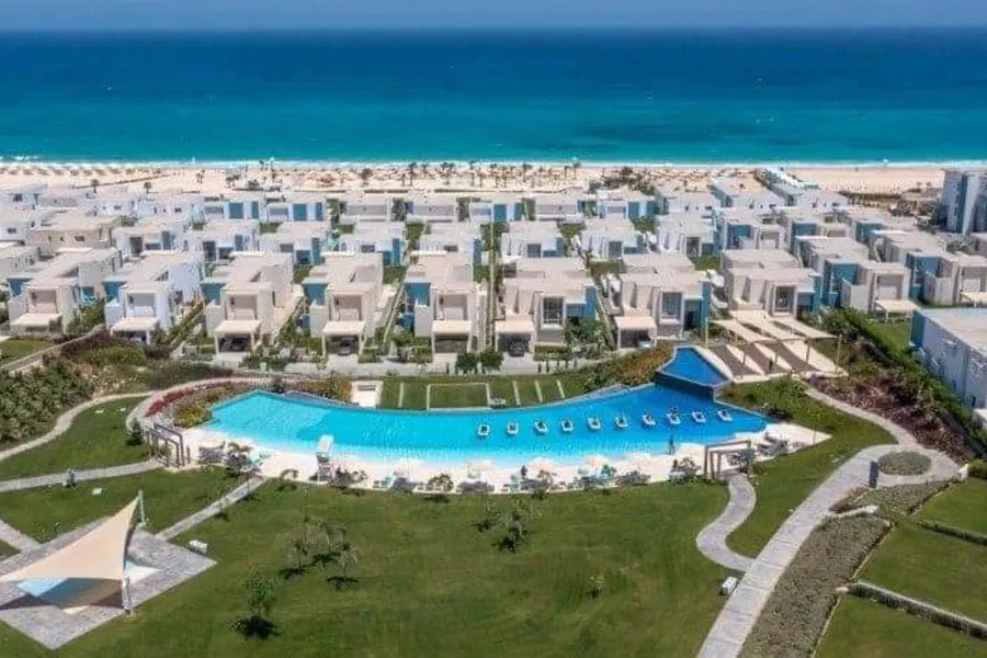 Chalet loft First row lagoon for sale (Fouka Bay - Ras Al-Hikma) 95 m