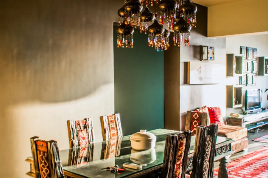 شقة  للايجار مفروش 120م سابا باشا (بانوراما رائعة على البحر مباشرة)