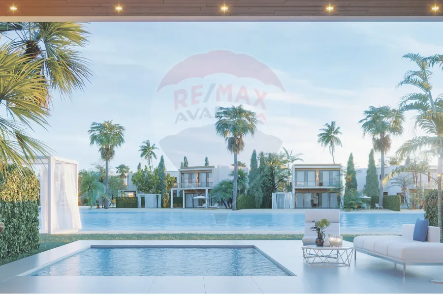 Middle townhouse villa for sale (Azar Island - Ras El Hekma) 105 m