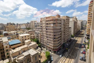 شقة للبيع 190 م جليم (علي الترام مباشرة - عمارة براند)