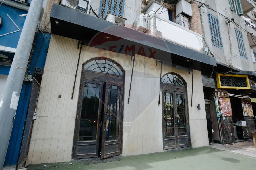 محل + ميزان للبيع 190 م  + 130 م الازاريطة (ش سوتر الرئيسي)