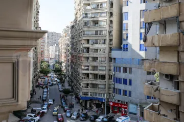 شقة للإيجار المفروش 180 م سموحة (ش مصطفى كامل الرئيسي)