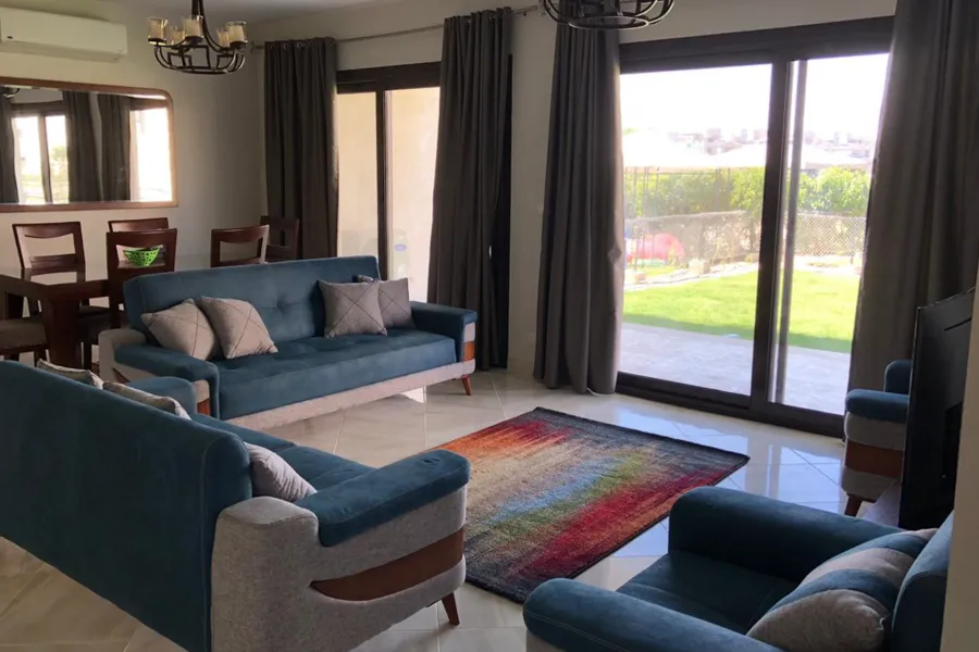 شاليه أرضي بجاردن للبيع 141 م (مراسي بيلانكا - سيدي عبد الرحمن) جاردن 180 م