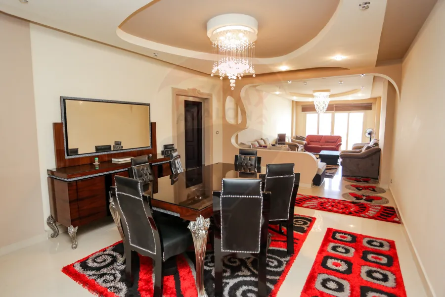 Furnished apartment for rent 230 m Gleem ( branched from the sea-steps from the tram)