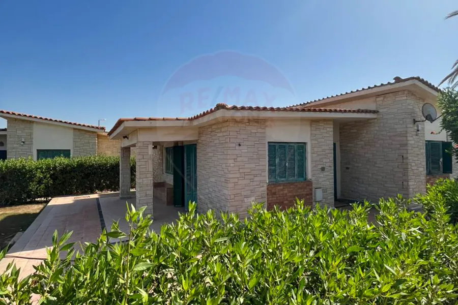 Ground chalet with garden for sale 266 m north coast (Gamaet El Dewal El Arabeya Village)