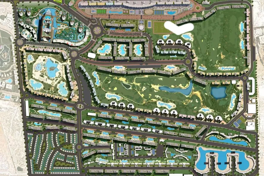 شاليه للبيع (بورتو جولف - بورتو واك) 60 م