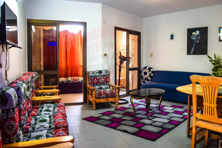 شاليه مفروش للايجار 81 م الساحل الشمالى (قرية المعمورة الجديدة)