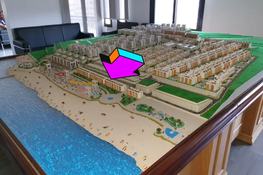 شاليه ارضي بجاردن للبيع (امارتيس هايتس - رأس الحكمة) 100 م