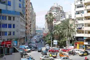 شقة إداري للإيجار 125 م سموحة (ش بهاء الدين الغتوري - عمارة براند)