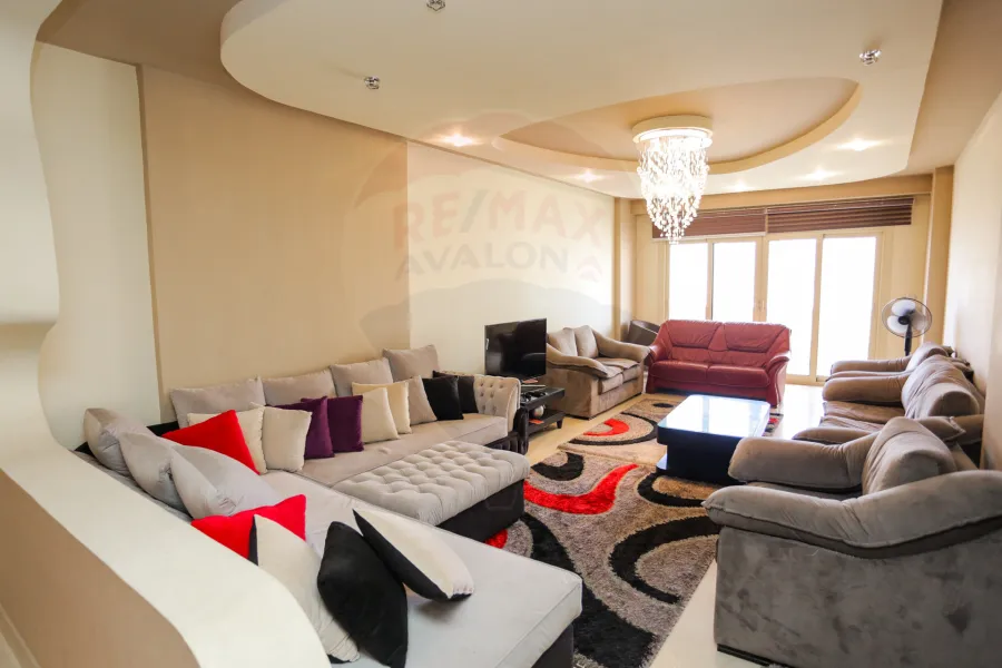 Furnished apartment for rent 230 m Gleem ( branched from the sea-steps from the tram)