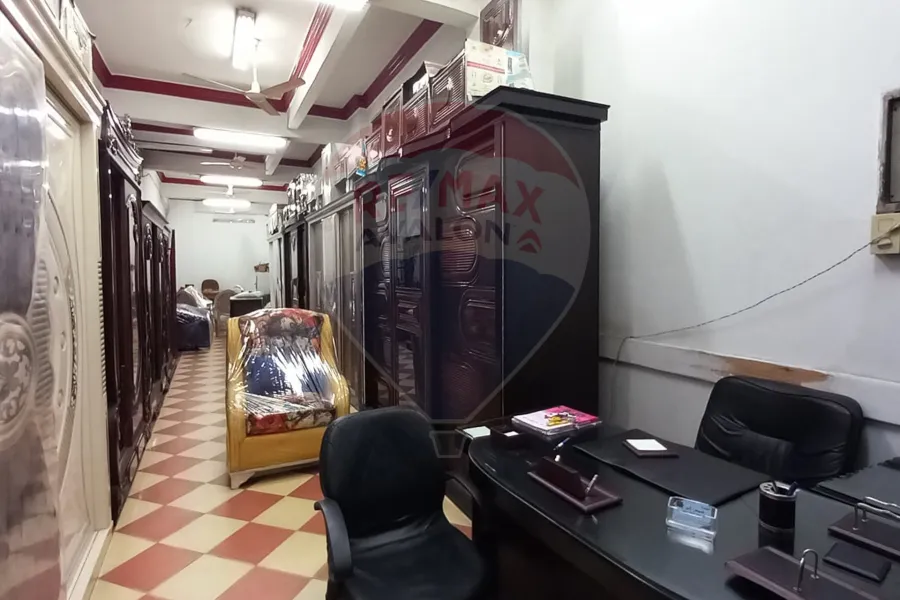 Shop + mezzan for rent 160 m Al-Asafra (45 main st.)