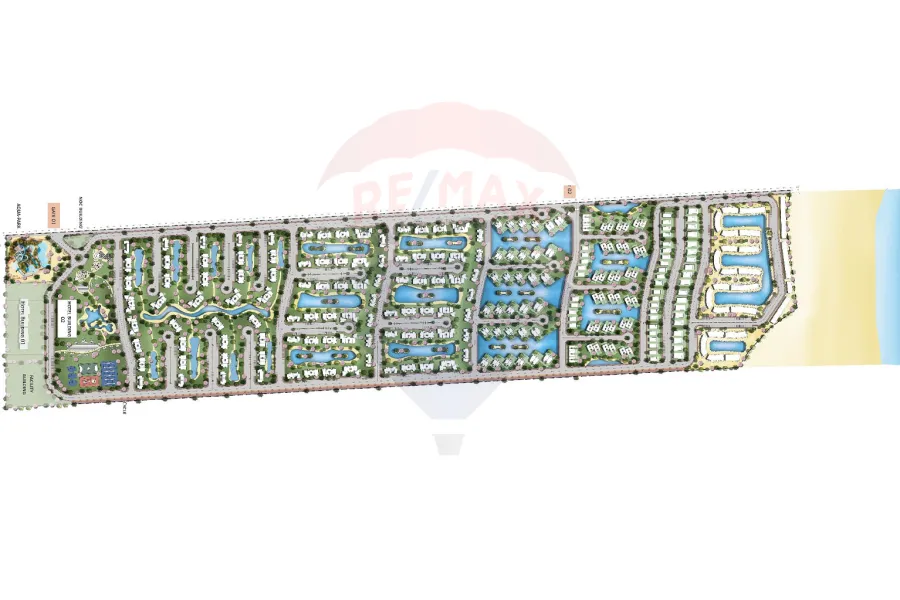 شاليه للبيع (هاسيندا ووتر - رأس الحكمة) 105 م