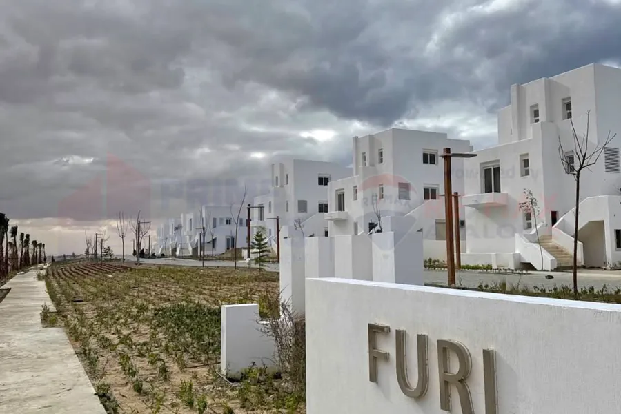 شاليه أرضي بجاردن للبيع (جيفيرا - رأس الحكمة) 91 م