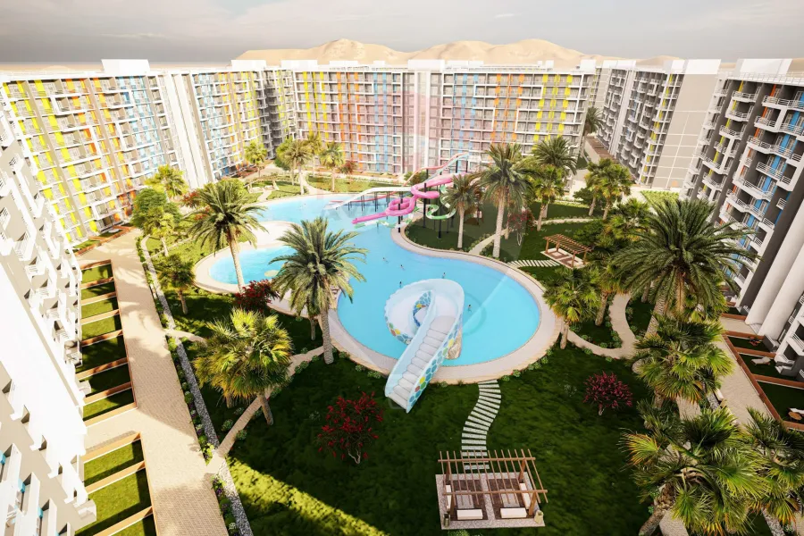 شقة للبيع بورتو جولف - مارينا 60 م - 544,000 ج مقدم + أوفر