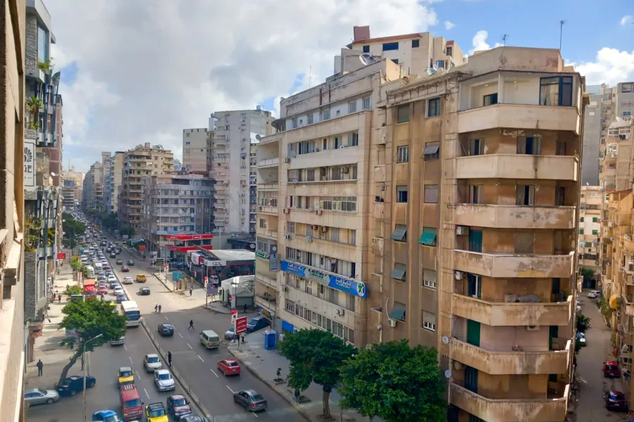 (شقة للبيع 310 م صافى رشدى ( شارع أبوقير رأسا