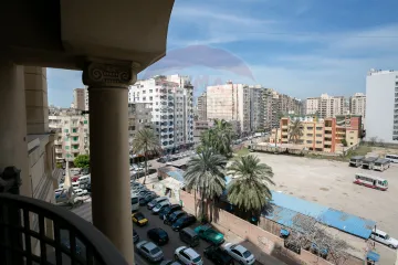 شقة للبيع 235 م سموحة ( ش فوزي معاذ رئيسي - برج اللوتس )