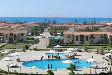 شاليه مفروش للايجار 81 م الساحل الشمالى (قرية المعمورة الجديدة)