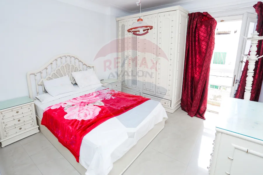 شقة للايجار المفروش 100 م ستانلى (خلف سلطنه ستانلى )