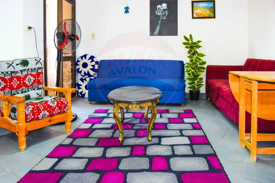 شاليه مفروش للايجار 81 م الساحل الشمالى (قرية المعمورة الجديدة)