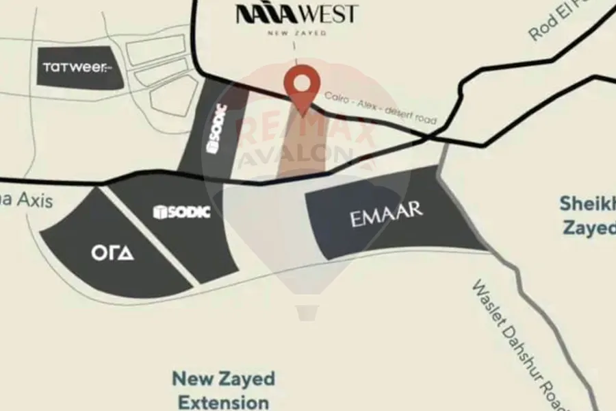 Apartment for sale 155m New zayed (Naia West compound)