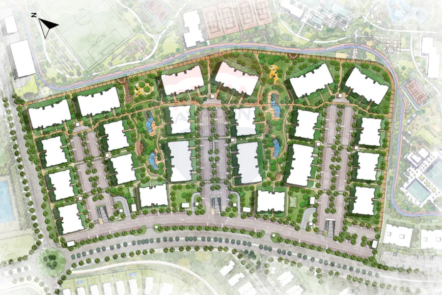 شقة للبيع 179 م التجمع الخامس (هايد بارك جرينز)